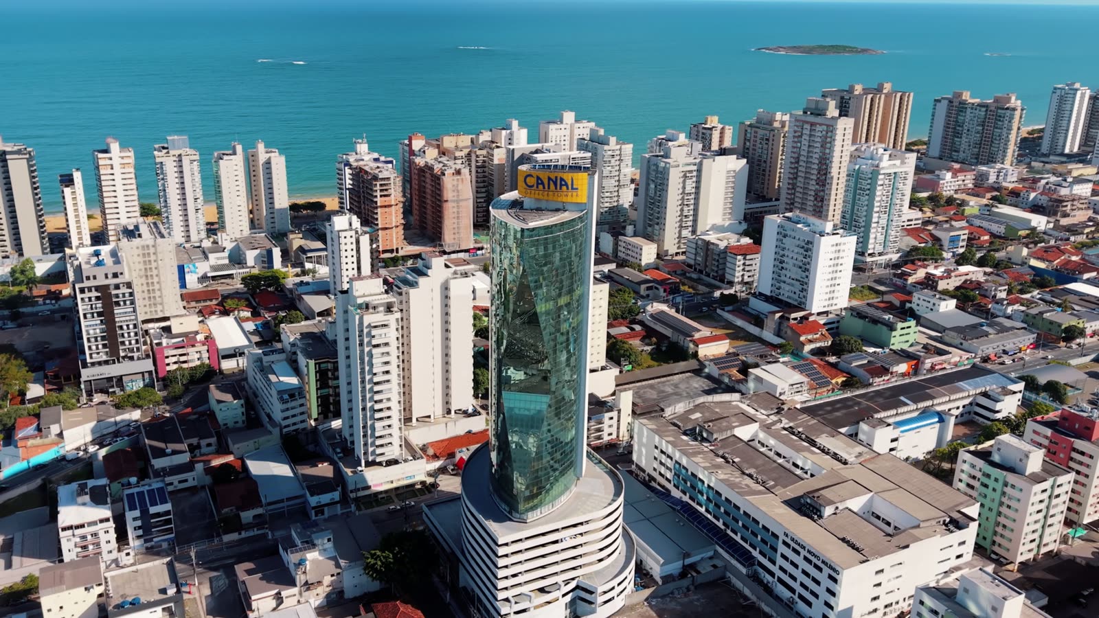 Filme institucional da City Films para o Canal Office Tower, em Vila Velha/ES